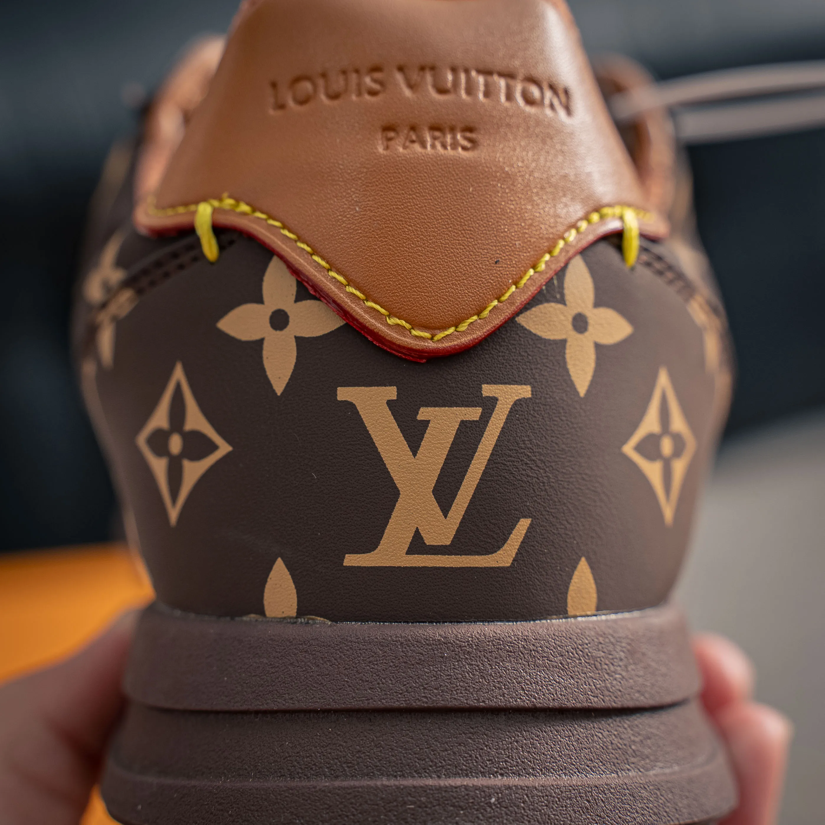 # LOUIS VUITTON x Nigo lv Buttersoft Cowhide Leather FW 25 Lace-Up Low-Top Shoes Same Style